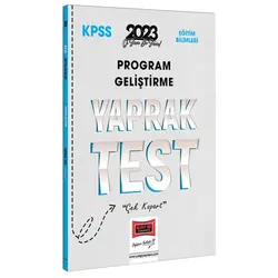 Yargı 2023 KPSS Eğitim Bilimleri Program Geliştirme Yaprak Test