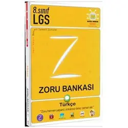 Tonguç Akademi 8. Sınıf Türkçe Zoru Bankası