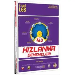 Tonguç Akademi 8, Sınıf LGS 4’lü Hızlanma Denemeleri