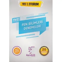 Karekök TYT Fen Bilimleri Çözümlü 20 Deneme
