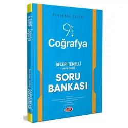 Data 9. Sınıf Coğrafya Beceri Temelli Soru Bankası (Protokol Serisi)