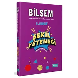Markaj 3. Sınıf Bilsem Hazırlık Şekil Yeteneği Tamamı Çözümlü