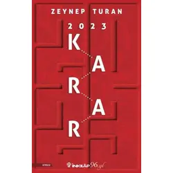 2023 Karar - Zeynep Turan - İnkılap Kitabevi
