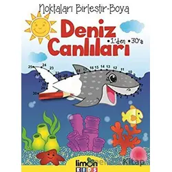 Noktaları Birleştir Boya Deniz Canlıları - Kolektif - limonKIDS