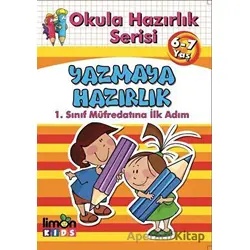 Okula Hazırlık Serisi 6-7 Yaş Yazmaya Hazırlık - Kolektif - limonKIDS
