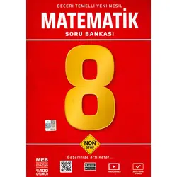 8.Sınıf Beceri Temelli Matematik Non Stop Soru Bankası Europa Yayınları
