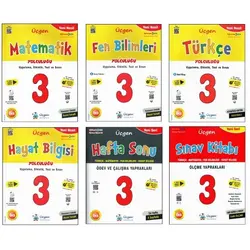 Üçgen 3. Sınıf İlkokul Seti 6 Kitap