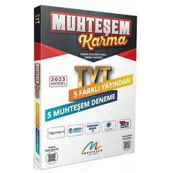Muhteşem 2023 TYT 5 Farklı Yayın 5 Muhteşem Deneme