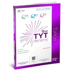 2025 TYT Türkçe 12 li Deneme - Üç Dört Beş Yayınları
