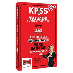 Yargı 2023 KPSS Eğitim Bilimleri Tüm Dersler Tamamı Çözümlü Tahmini Anahtar Sorular