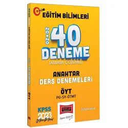 Yargı 2023 KPSS Eğitim Bilimleri ÖYT ve P.Geliştirme - Sınıf Yön - M.Geliştirme Anahtar 40 Deneme