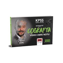 Yargı 2023 KPSS Genel Kültür İnteraktif Coğrafya Video Ders Notları