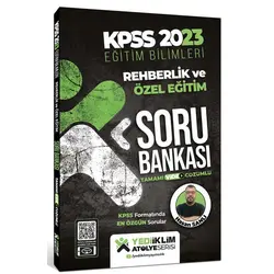 Yediiklim 2023 KPSS Eğitim Bilimleri Atölye Serisi Rehberlik ve Özel Eğitim Çözümlü Soru Bankası