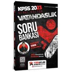 Yediiklim 2023 KPSS Atölye Serisi Vatandaşlık Tamamı Video Çözümlü Soru Bankası