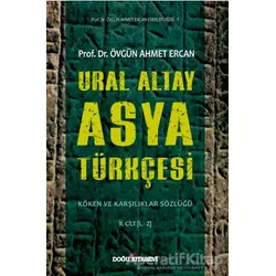 Ural Altay Asya Türkçesi (2 Cilt Takım) - Övgün Ahmet Ercan - Doğu Kitabevi