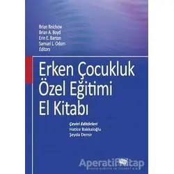 Erken Çocukluk Özel Eğitimi El Kitabı - Kolektif - Anı Yayıncılık