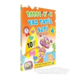4. Sınıf 2019 Robotikin Yaz Tatil Seti - Kolektif - Damla Yayınevi