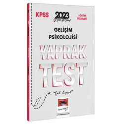 Yargı 2023 KPSS Eğitim Bilimleri Gelişim Psikolojisi Yaprak Test