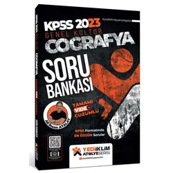 Yediiklim 2023 KPSS Atölye Serisi Coğrafya Tamamı Video Çözümlü Soru Bankası