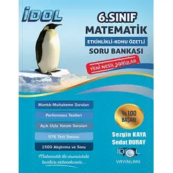 İdol 6. Sınıf Performans Matematik Soru Bankası