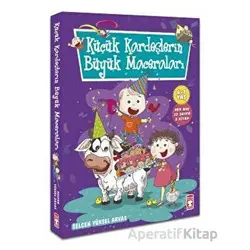 Küçük Kardeşlerin Büyük Maceraları Seti (5 Kitap) - Selcen Yüksel Arvas - Timaş Çocuk
