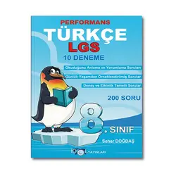İdol 8. Sınıf Performans Türkçe LGS 10 Deneme