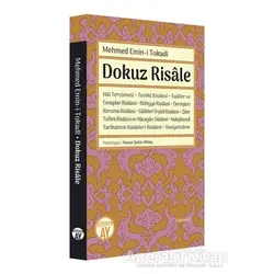 Dokuz Risale - Mehmed Emin-i Tokadi - Büyüyen Ay Yayınları