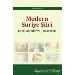 Modern Suriye Şiiri - İbrahim Usta - Araştırma Yayınları