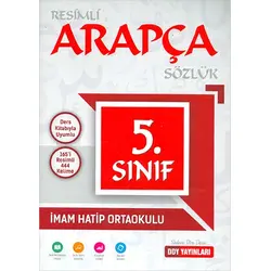5.Sınıf Resimli Arapça Sözlük DDY Yayınları