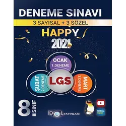 İdol 8 Sınıf LGS 3’Lü Deneme Sınavı