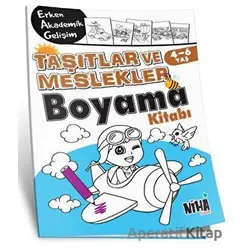 EAG Taşıtlar ve Meslekler Boyama Kitabı 4-6 Yaş - Kolektif - Niha Çocuk