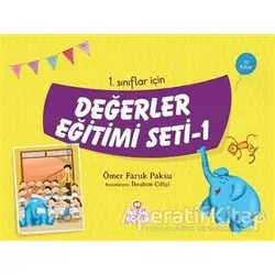 1. Sınıflar İçin Değerler Eğitimi Seti-1 (10 Kitap Takım) - Ömer Faruk Paksu - Nesil Çocuk Yayınları