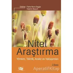 Nitel Araştırma - Yasemin Bayyurt - Anı Yayıncılık