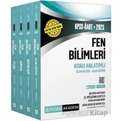 Pegem 2023 ÖABT Fen Bilgisi Fen ve Teknoloji Konu Anlatımı Modüler Set 4 Kitap