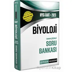 2023 KPSS ÖABT Biyoloji Soru Bankası - Kolektif - Pegem Akademi Yayıncılık