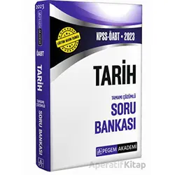 2023 ÖABT Tarih Öğretmenliği Soru Bankası Çözümlü Pegem Akademi Yayınları