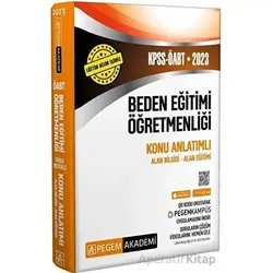 2023 ÖABT Beden Eğitimi Öğretmenliği Konu Anlatımlı Pegem Akademi Yayınları