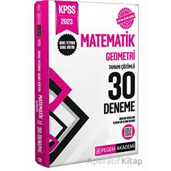 2023 KPSS Genel Kültür Genel Yetenek Matematik-Geometri 30 Deneme
