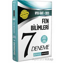 2023 KPSS ÖABT Fen Bilimleri Öğretmenliği 7 Deneme - Kolektif - Pegem Akademi Yayıncılık