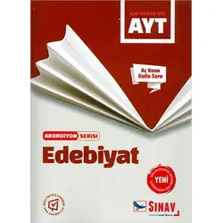 Sınav AYT Edebiyat Aç Konu Katla Soru Akordiyon Serisi