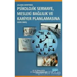 Çalışma Hayatında Psikolojik Sermaye, Mesleki Bağlılık ve Kariyer Planlamasına Genel Bakış