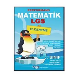 İdol 6. Sınıf LGS Performans Matematik LGS 12 Deneme