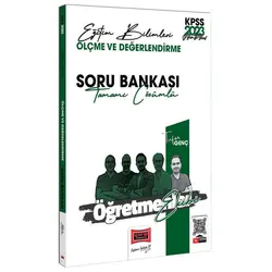 Yargı 2023 KPSS Eğitim Bilimleri Öğretmenler Ekibi Çözümlü Ölçme ve Değerlendirme Soru Bankası