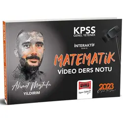 Yargı 2023 KPSS Genel Yetenek İnteraktif Serisi Matematik Video Ders Notları