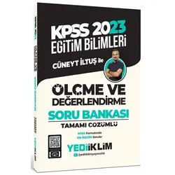 Yediiklim 2023 KPSS Eğitim Bilimleri Ölçme ve Değerlendirme Tamamı Çözümlü Soru Bankası