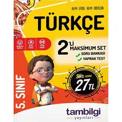 Tambilgi 5. Sınıf Türkçe 2’li Doping Set