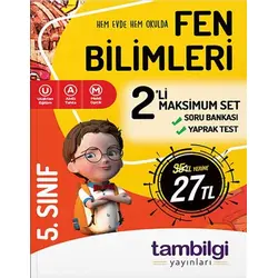 Tambilgi 5. Sınıf Fen Bilimleri 2’li Doping Set
