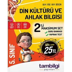 Tambilgi 5. Sınıf Din Kültürü ve Ahlak Bilgisi 2’li Doping Set