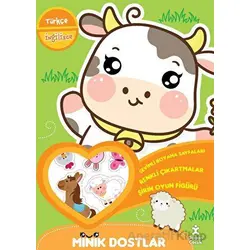 Minik Dostlar - Çiftlikte Oyun Boyama Kitabı - Kolektif - Doğan Çocuk