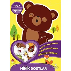 Minik Dostlar - Ormanda Yürüyüş Boyama Kitabı - Kolektif - Doğan Çocuk